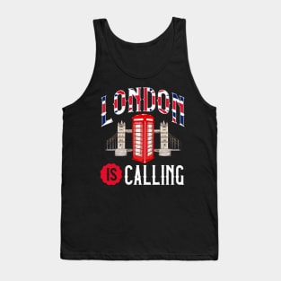 Awesome London Is Calling Skyline UK Tank Top